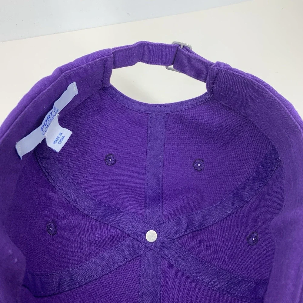 Festival of the Arts Council Hat Oklahoma City Purple Adjustable Baseball Cap